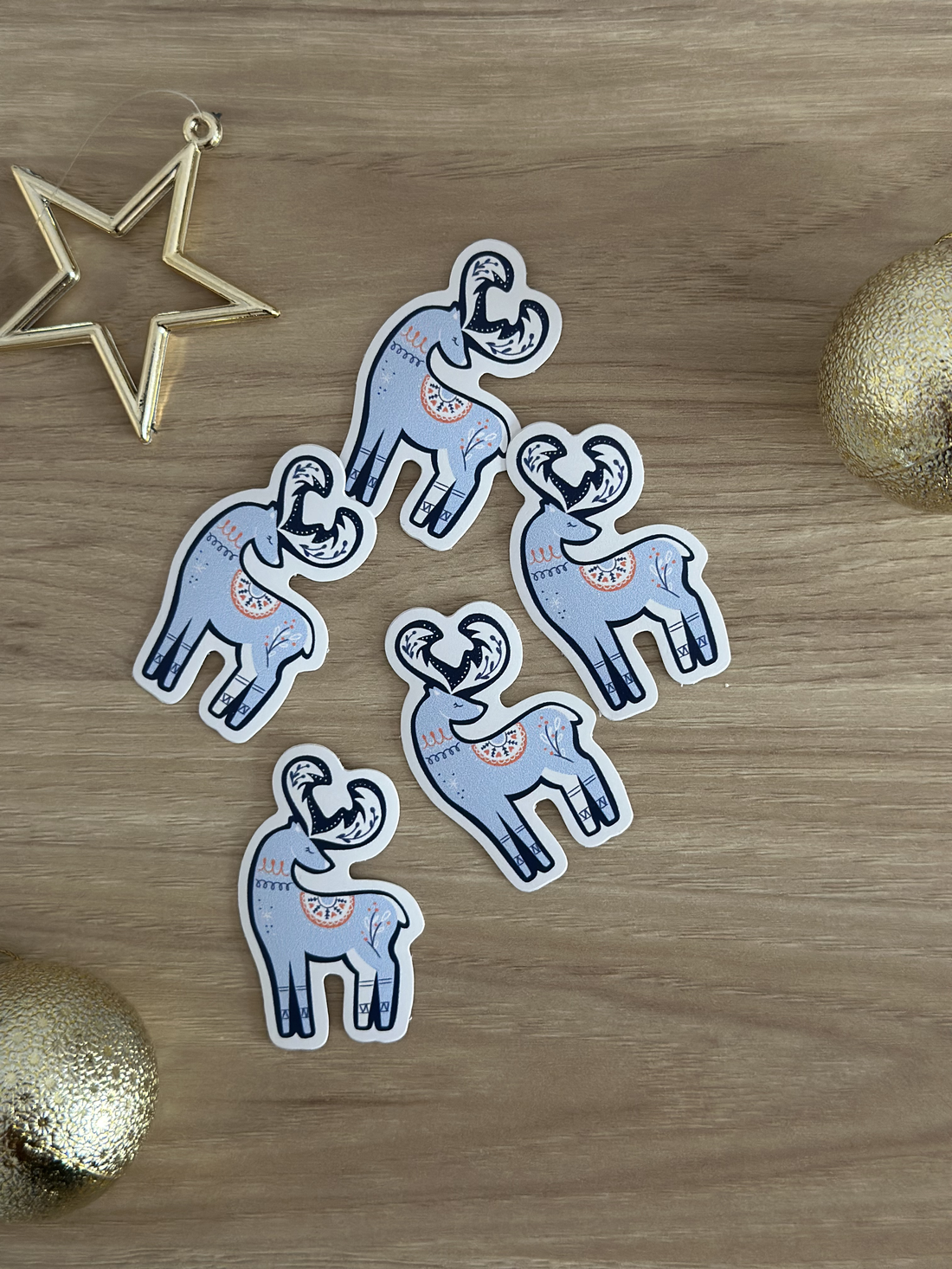 Set 3 stickere de Craciun - casă & stil de viață - produse de papetărie - pachet stickere - Artynos.ro