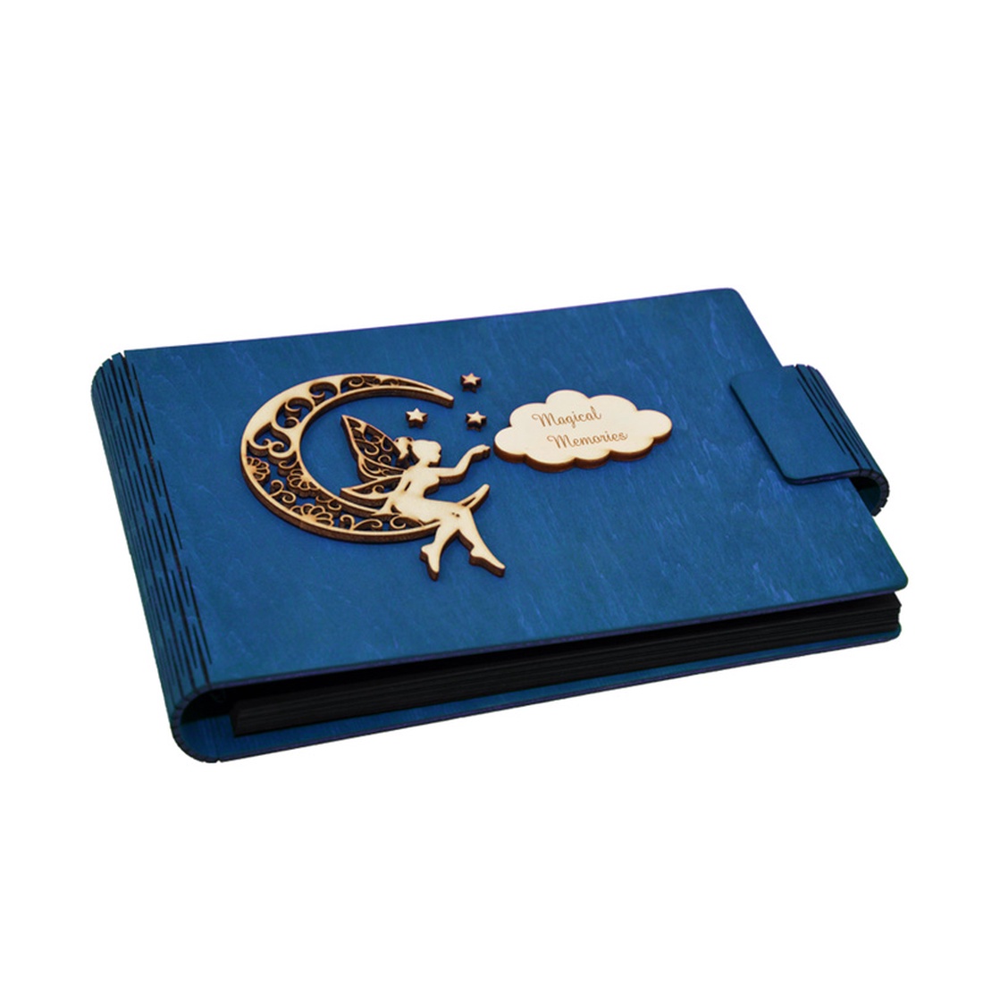 Album foto A5 personalizat din lemn Albastru, GuestBook, Caiet amintiri pentru copii, Zana pe Luna - casă & stil de viață - echipament pentru camera copiilor - decorațiuni pentru camera copilului - Artynos.ro Album foto A5 personalizat din lemn Albastru, GuestBook, Caiet amintiri pentru copii, Zana pe Luna - casă & stil de viață - echipament pentru camera copiilor - decorațiuni pentru camera copilului - Artynos.ro
