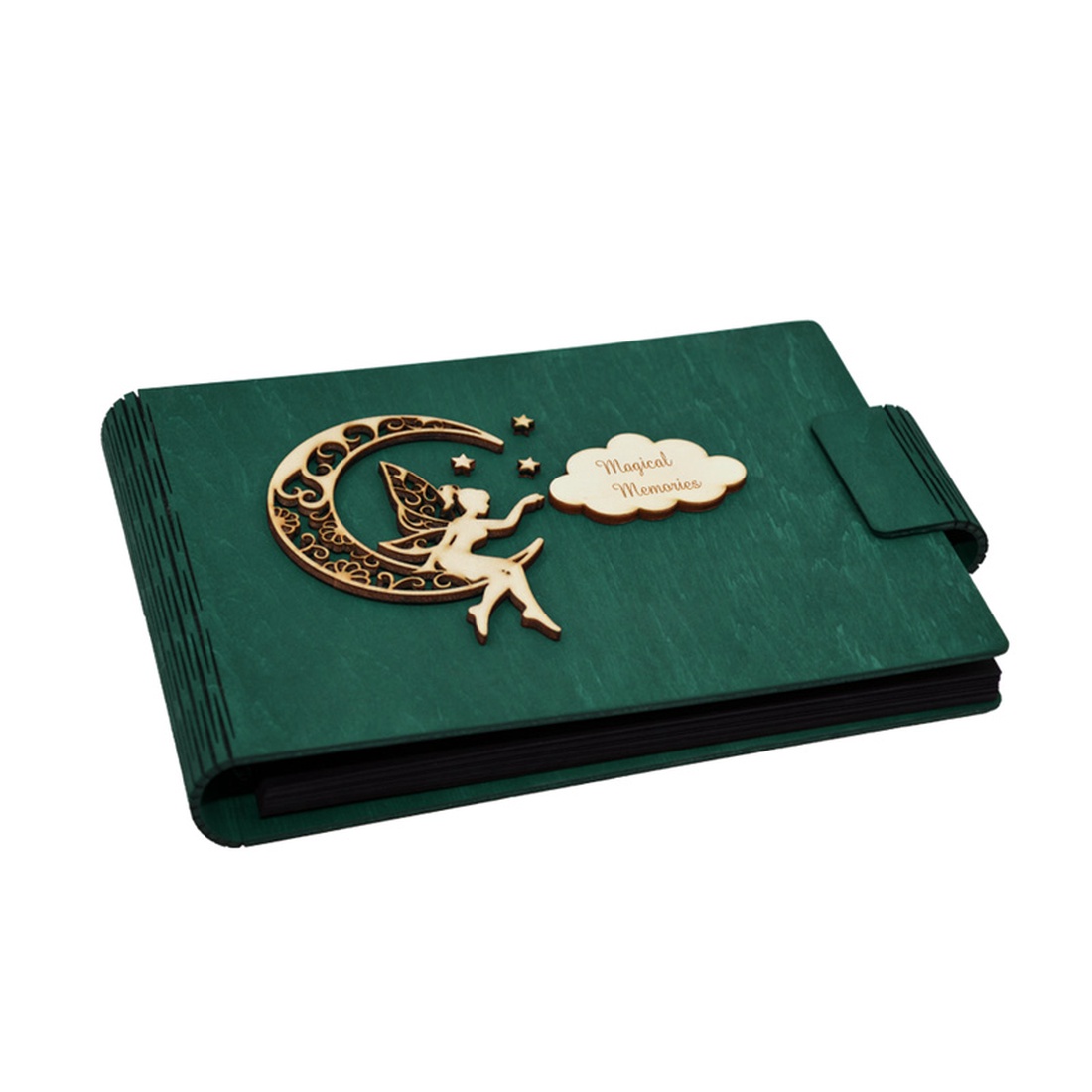 Album foto A5 personalizat din lemn Verde inchis, GuestBook, Caiet amintiri pentru copii, Zana pe Luna - casă & stil de viață - echipament pentru camera copiilor - decorațiuni pentru camera copilului - Artynos.ro Album foto A5 personalizat din lemn Verde inchis, GuestBook, Caiet amintiri pentru copii, Zana pe Luna - casă & stil de viață - echipament pentru camera copiilor - decorațiuni pentru camera copilului - Artynos.ro