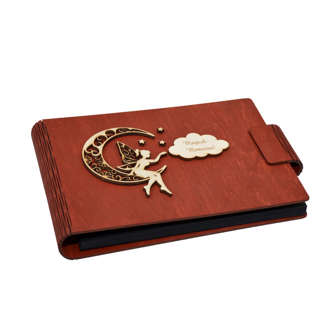 Album foto A5 personalizat din lemn Rosu, GuestBook, Caiet amintiri pentru copii, Zana pe Luna - casă & stil de viață - echipament pentru camera copiilor - decorațiuni pentru camera copilului - Artynos.ro Album foto A5 personalizat din lemn Rosu, GuestBook, Caiet amintiri pentru copii, Zana pe Luna - casă & stil de viață - echipament pentru camera copiilor - decorațiuni pentru camera copilului - Artynos.ro