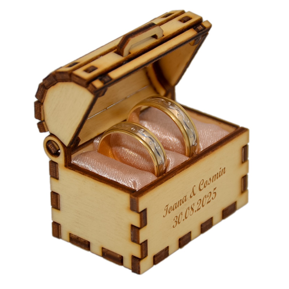 Cutie cufaras Natur, cutie pentru inel logodna - verighete nunta - accesorii nuntă - accesorii de nuntă - suport verighete și perne pentru inele - Artynos.ro Cutie cufaras Natur, cutie pentru inel logodna - verighete nunta - accesorii nuntă - accesorii de nuntă - suport verighete și perne pentru inele - Artynos.ro