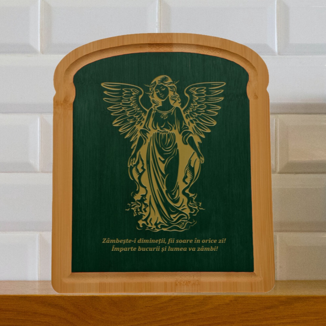 Tablou, gravat, cu mesaj, lemn, natur, verde, 23x20x1cm - casă & stil de viață - accesorii pentru decorat casa - decorațiuni de pereți, decorațiuni suspendate - placă decorativ - Artynos.ro Tablou, gravat, cu mesaj, lemn, natur, verde, 23x20x1cm - casă & stil de viață - accesorii pentru decorat casa - decorațiuni de pereți, decorațiuni suspendate - placă decorativ - Artynos.ro