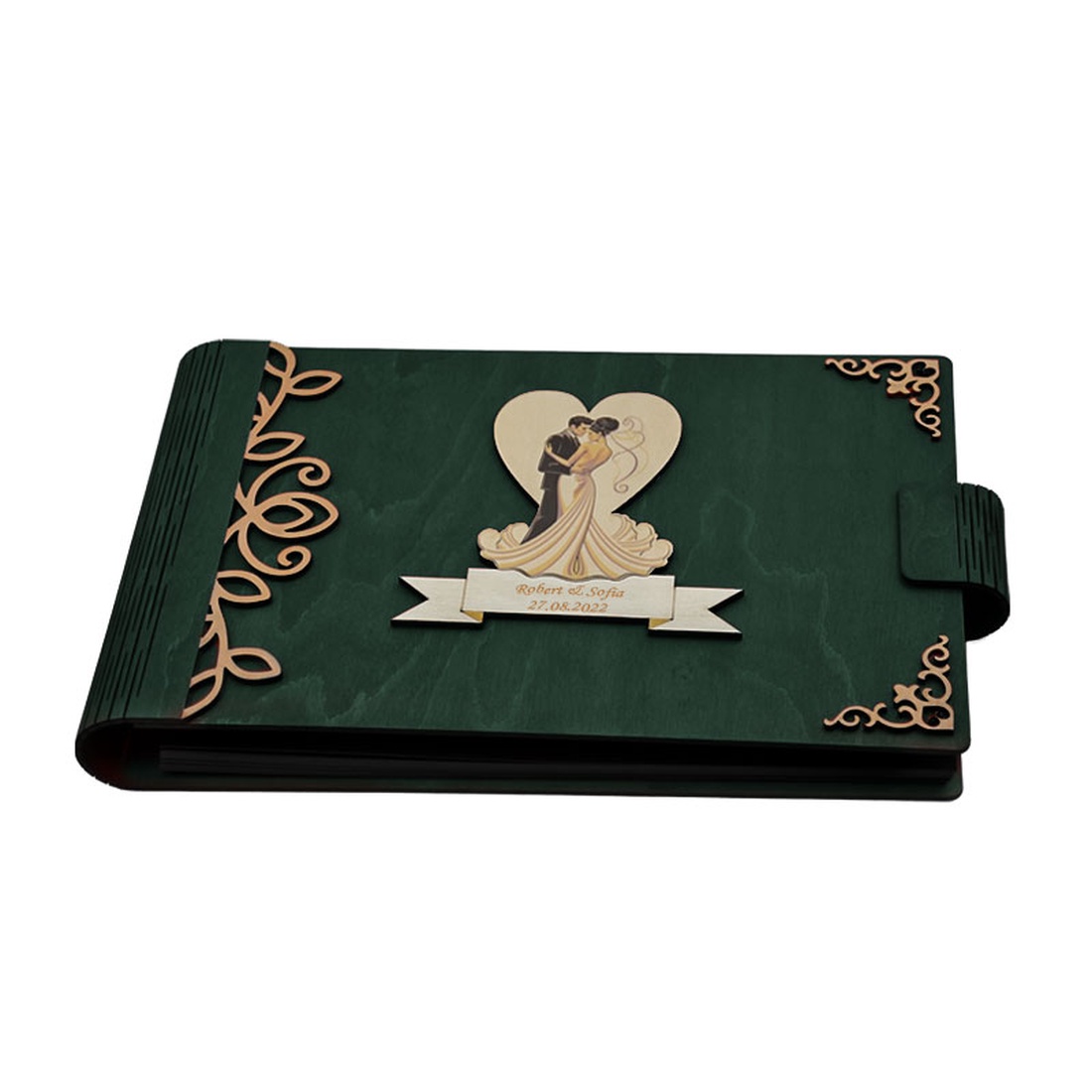 Album foto A4 personalizat, din lemn, Verde, GuestBook, Caiet amintiri, Nunta - accesorii nuntă - amintiri și cadouri de nuntă - carte de amintiri nuntă și carte oaspeți - Artynos.ro Album foto A4 personalizat, din lemn, Verde, GuestBook, Caiet amintiri, Nunta - accesorii nuntă - amintiri și cadouri de nuntă - carte de amintiri nuntă și carte oaspeți - Artynos.ro