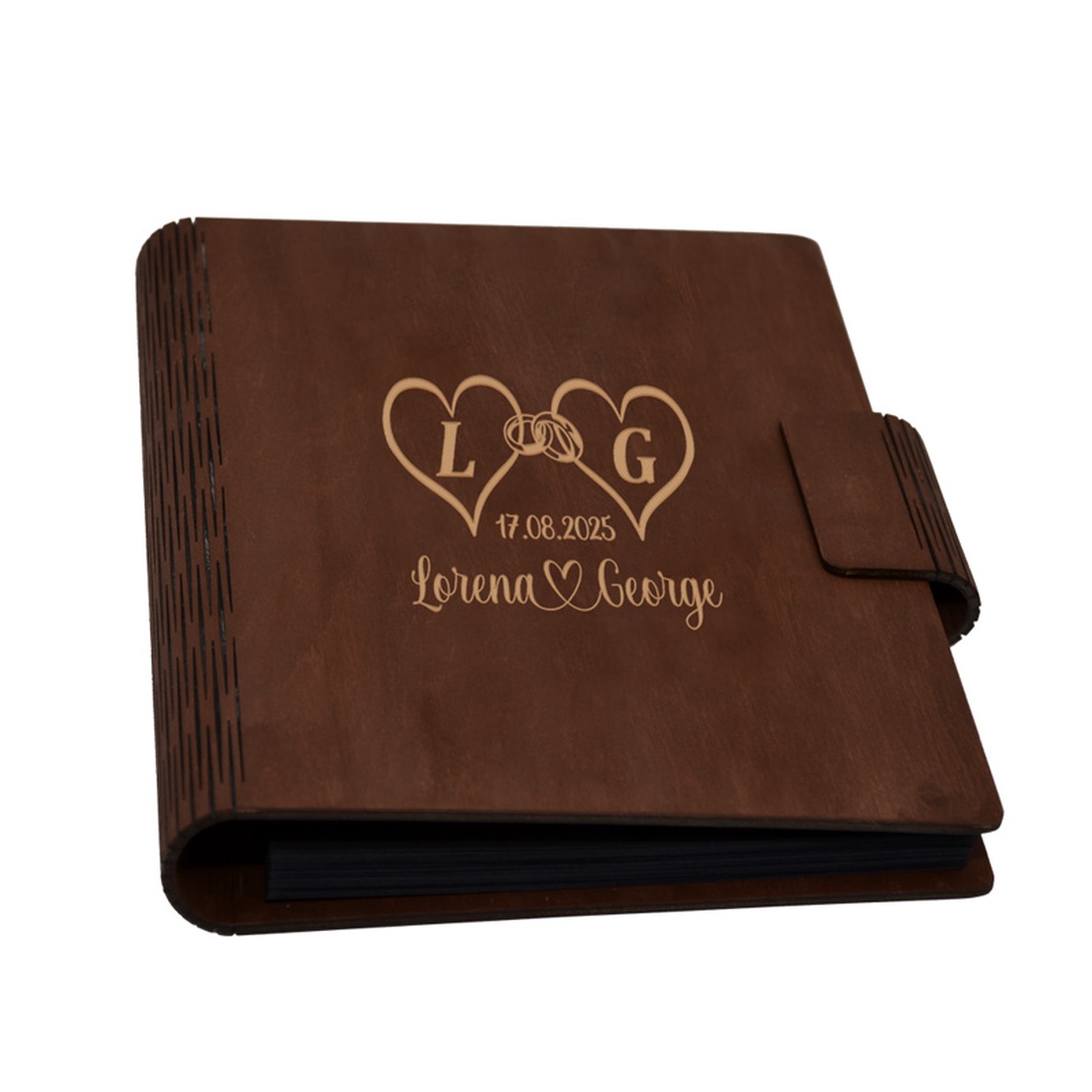 Guestbook de nunta, inimi, Album foto din lemn personalizat, Maro, A5, Piksel, pix si lipici stick inclus - accesorii nuntă - amintiri și cadouri de nuntă - carte de amintiri nuntă și carte oaspeți - Artynos.ro Guestbook de nunta, inimi, Album foto din lemn personalizat, Maro, A5, Piksel, pix si lipici stick inclus - accesorii nuntă - amintiri și cadouri de nuntă - carte de amintiri nuntă și carte oaspeți - Artynos.ro