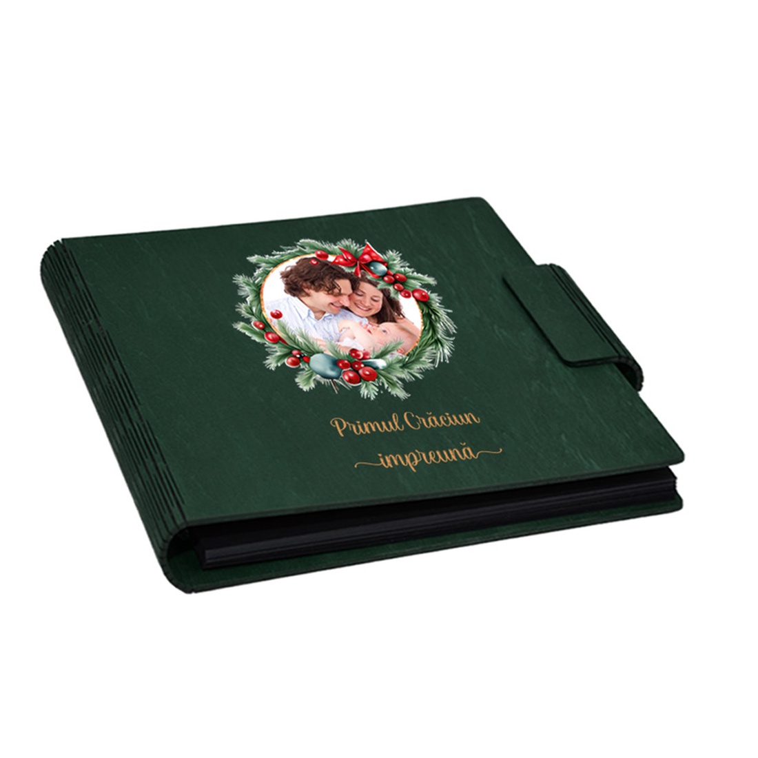 Album foto, coperta lemn, personalizat, Primul Craciun impreuna, Verde, Piksel, 22x22 cm - crăciun - cadouri de moș crăciun - cadouri de moș crăciun - Artynos.ro Album foto, coperta lemn, personalizat, Primul Craciun impreuna, Verde, Piksel, 22x22 cm - crăciun - cadouri de moș crăciun - cadouri de moș crăciun - Artynos.ro