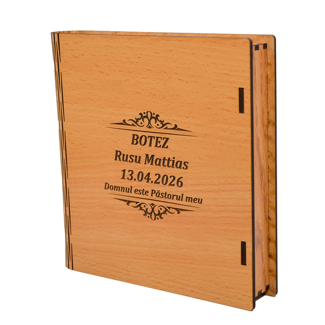 Cutie Personalizabila Pentru Fotografii si USB Stick, Nunta, Botez, Mot, Absolvire... - jucării și echipamente pentru copii - daruri de botez - Artynos.ro