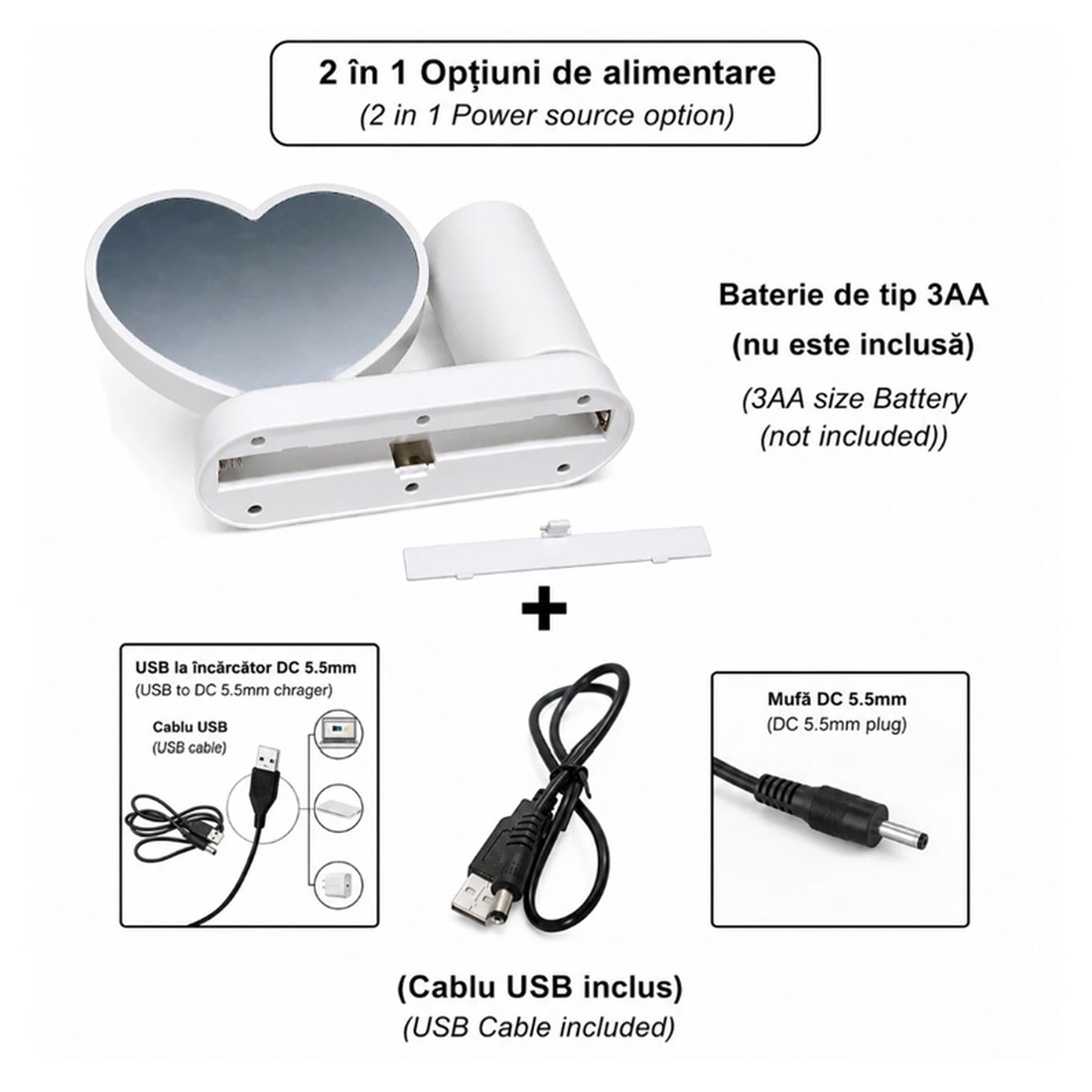 Rama foto, personalizata, Piksel, INIMA cu lumina led si suport pixuri - accesorii nuntă - amintiri și cadouri de nuntă - cadou nuntă - ramă foto cu pușculiță de bani - Artynos.ro