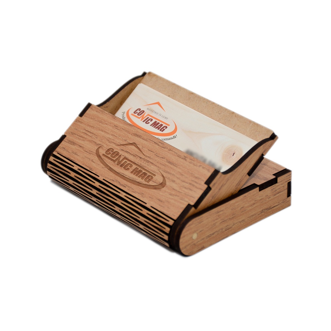 Cutie si suport carti de vizita, pentru birou, bej - casă & stil de viață - produse de papetărie - cărți de vizită - Artynos.ro