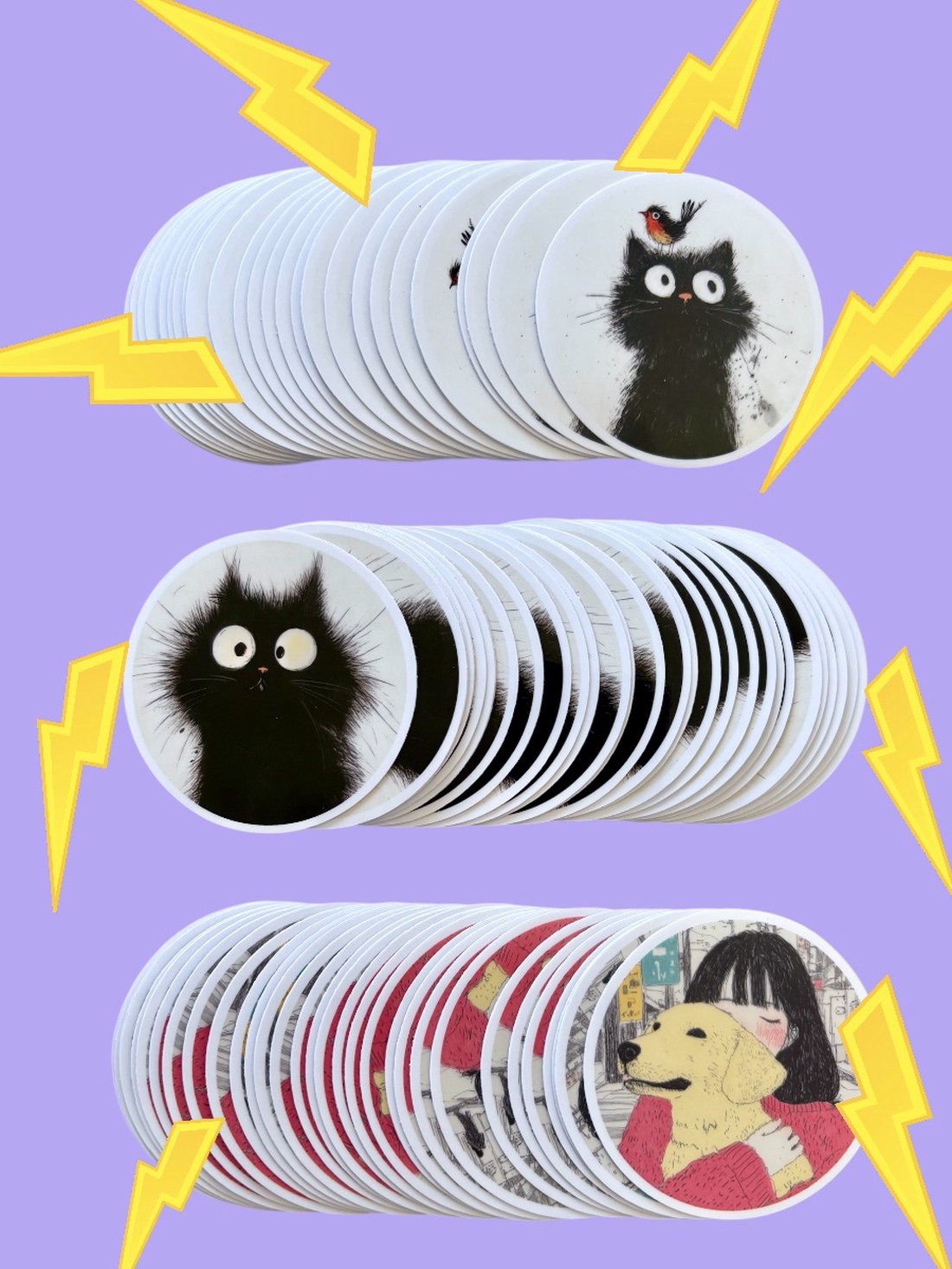 Sticker pisică bleagă - casă & stil de viață - papetărie de hârtie - pachet stickere - Artynos.ro Sticker pisică bleagă - casă & stil de viață - papetărie de hârtie - pachet stickere - Artynos.ro