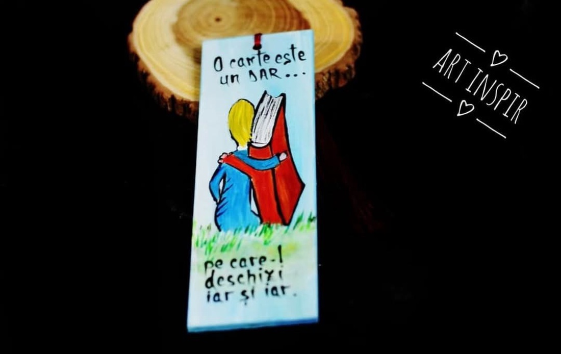 Semn de carte pictat - arte vizuale și accesorii - cărți de calendar, cărți sport - Artynos.ro Semn de carte pictat - arte vizuale și accesorii - cărți de calendar, cărți sport - Artynos.ro