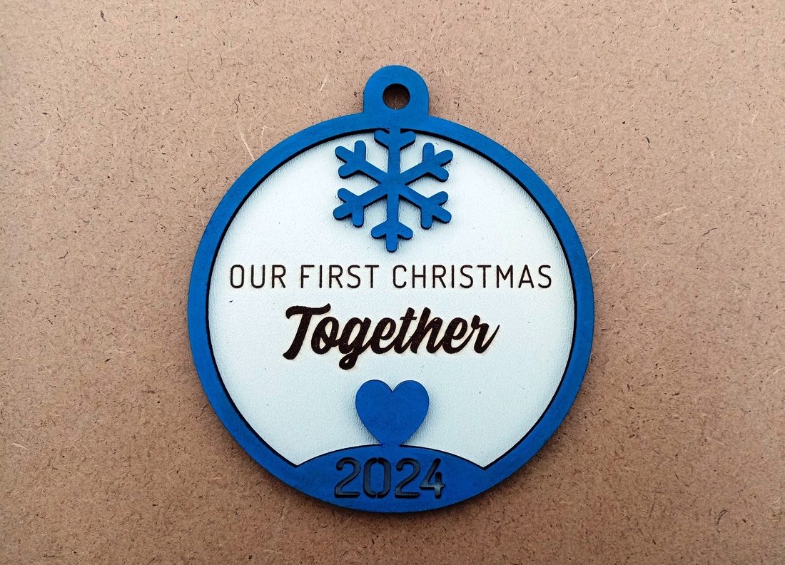 Glob Craciun, Primul nostru Craciun Impreuna - crăciun - cadouri de moș crăciun - decor cu moș crăciun - Artynos.ro