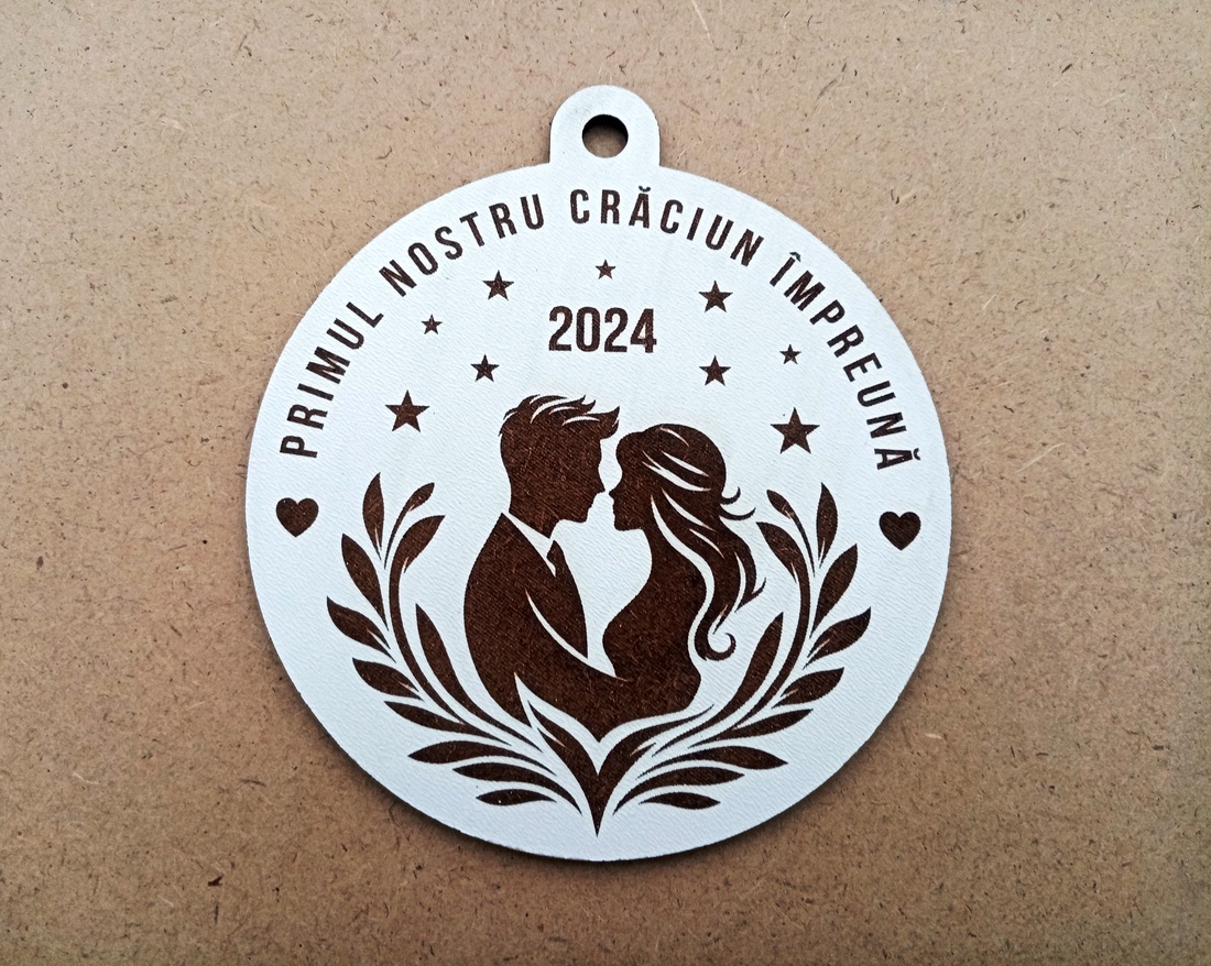 Glob Craciun, Primul nostru Craciun Impreuna - crăciun - cadouri de moș crăciun - decor cu moș crăciun - Artynos.ro