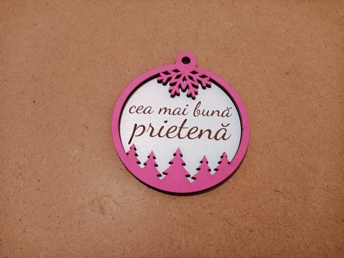 Globuri de brad cu mesaj - crăciun - cadouri de moș crăciun - decor cu moș crăciun - Artynos.ro