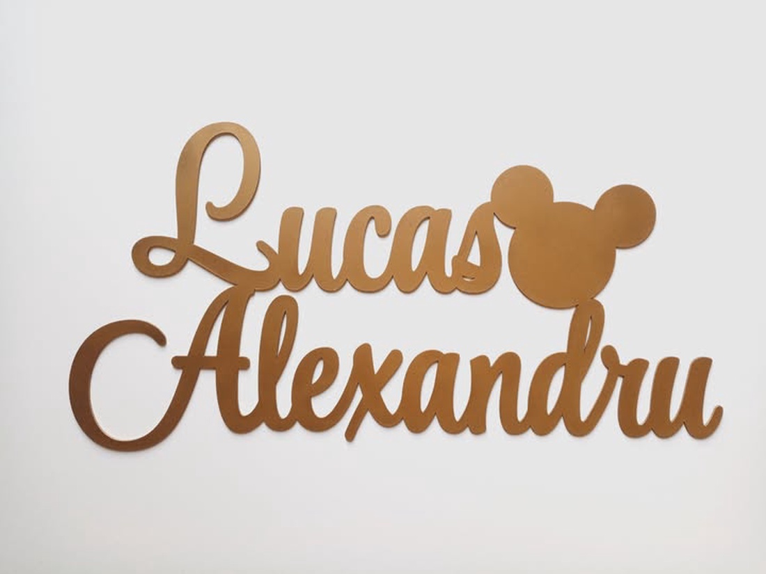 Text personalizat. Nume pentru botez, nunta, aniversare sau alte evenimente - casă & stil de viață - accesorii pentru casă și grădină - plăcuțe cu nume  - Artynos.ro