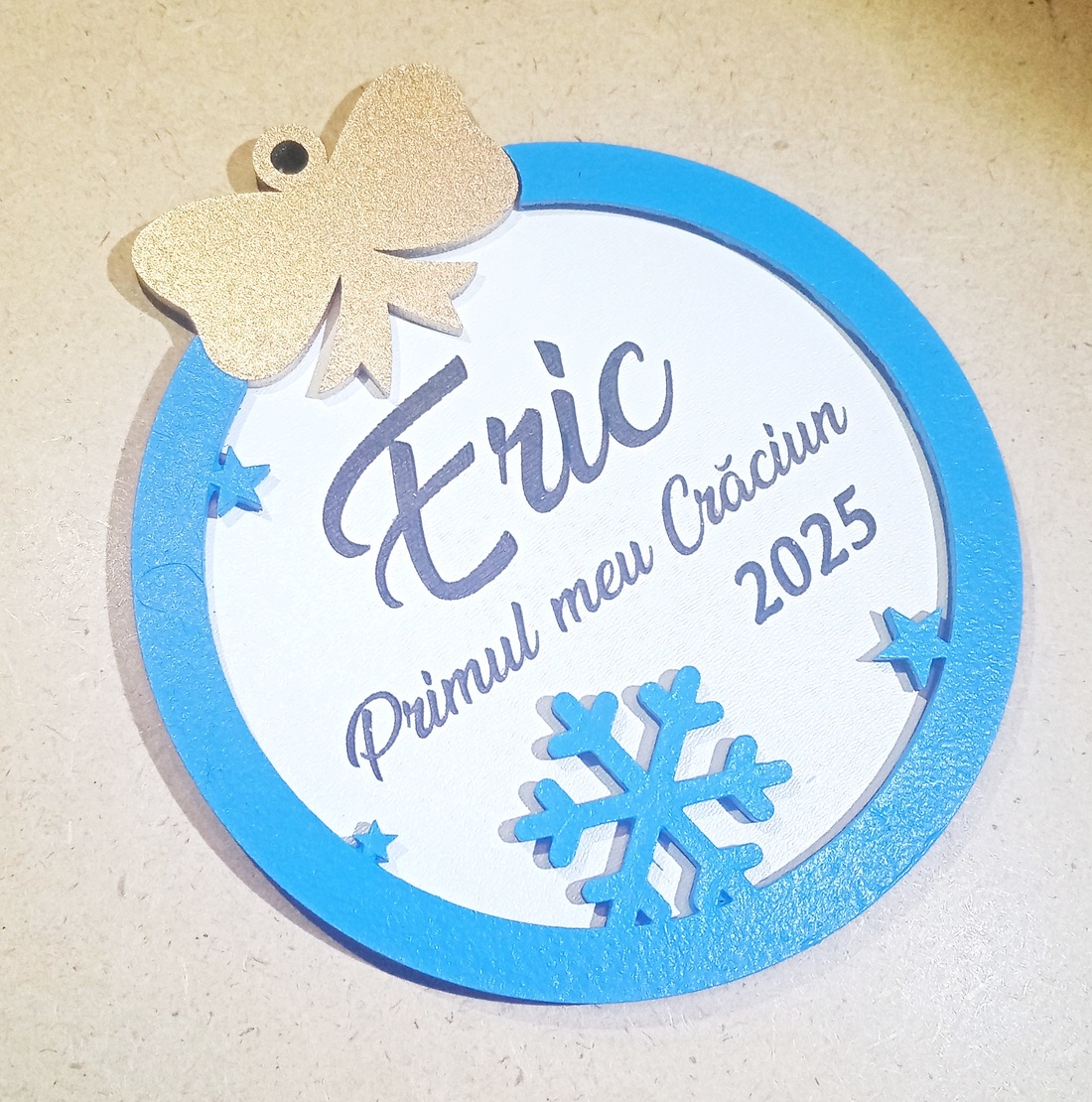 Glob personalizat - crăciun - decorațiuni de crăciun de casă - globuri de crăciun - Artynos.ro