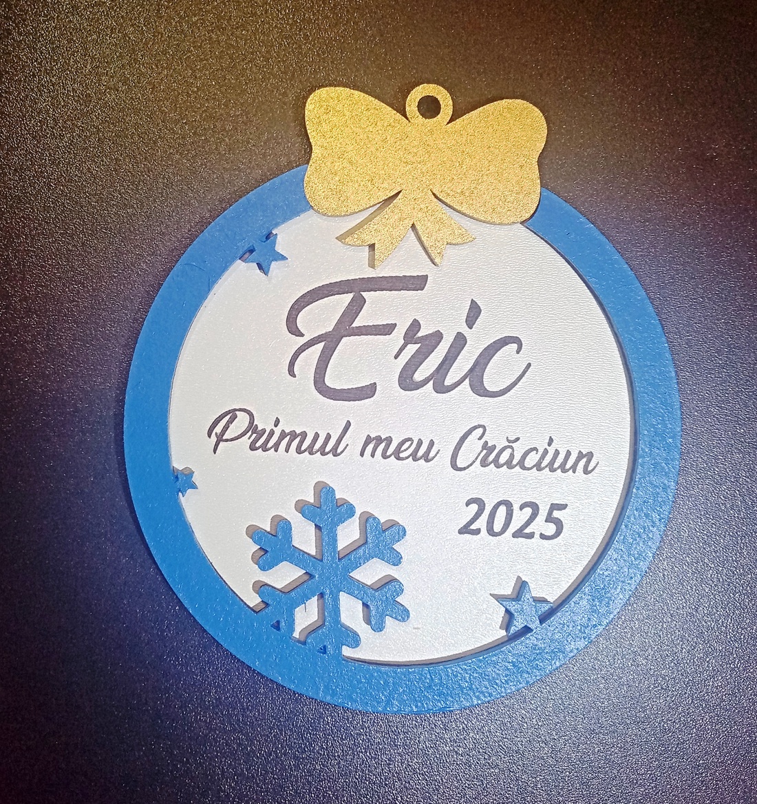 Glob personalizat - crăciun - decorațiuni de crăciun de casă - globuri de crăciun - Artynos.ro