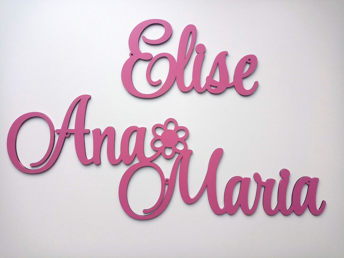 Text personalizat. Nume pentru botez, nunta, aniversare sau alte evenimente - casă & stil de viață - accesorii de grădină - plăcuțe cu nume  - Artynos.ro