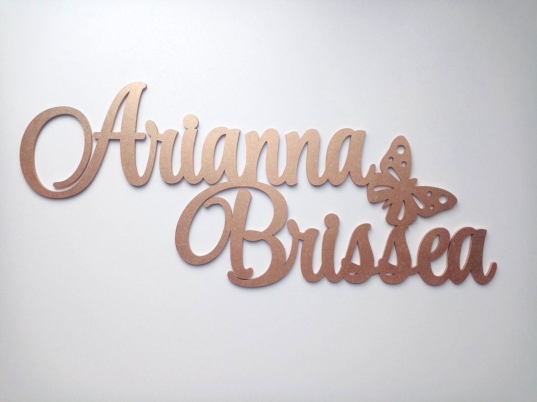 Text personalizat. Nume pentru botez, nunta, aniversare sau alte evenimente - casă & stil de viață - accesorii de grădină - plăcuțe cu nume  - Artynos.ro