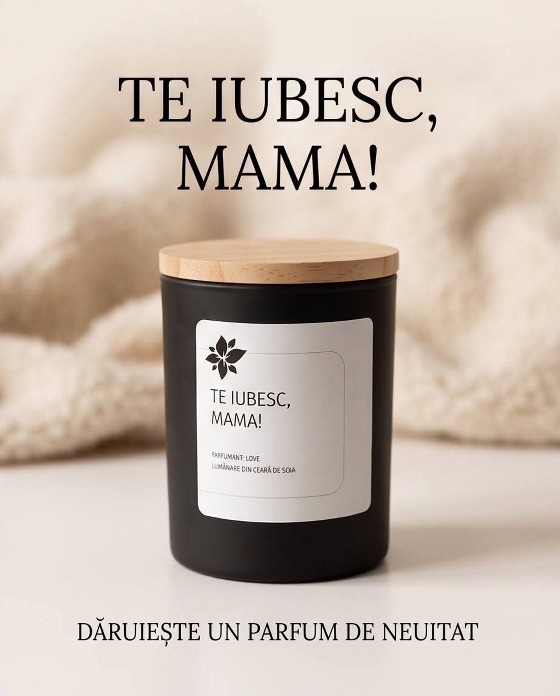 Lumanare parfumata Love - casă & stil de viață - lumânări, parfumuri, arome - ceară parfumată - Artynos.ro