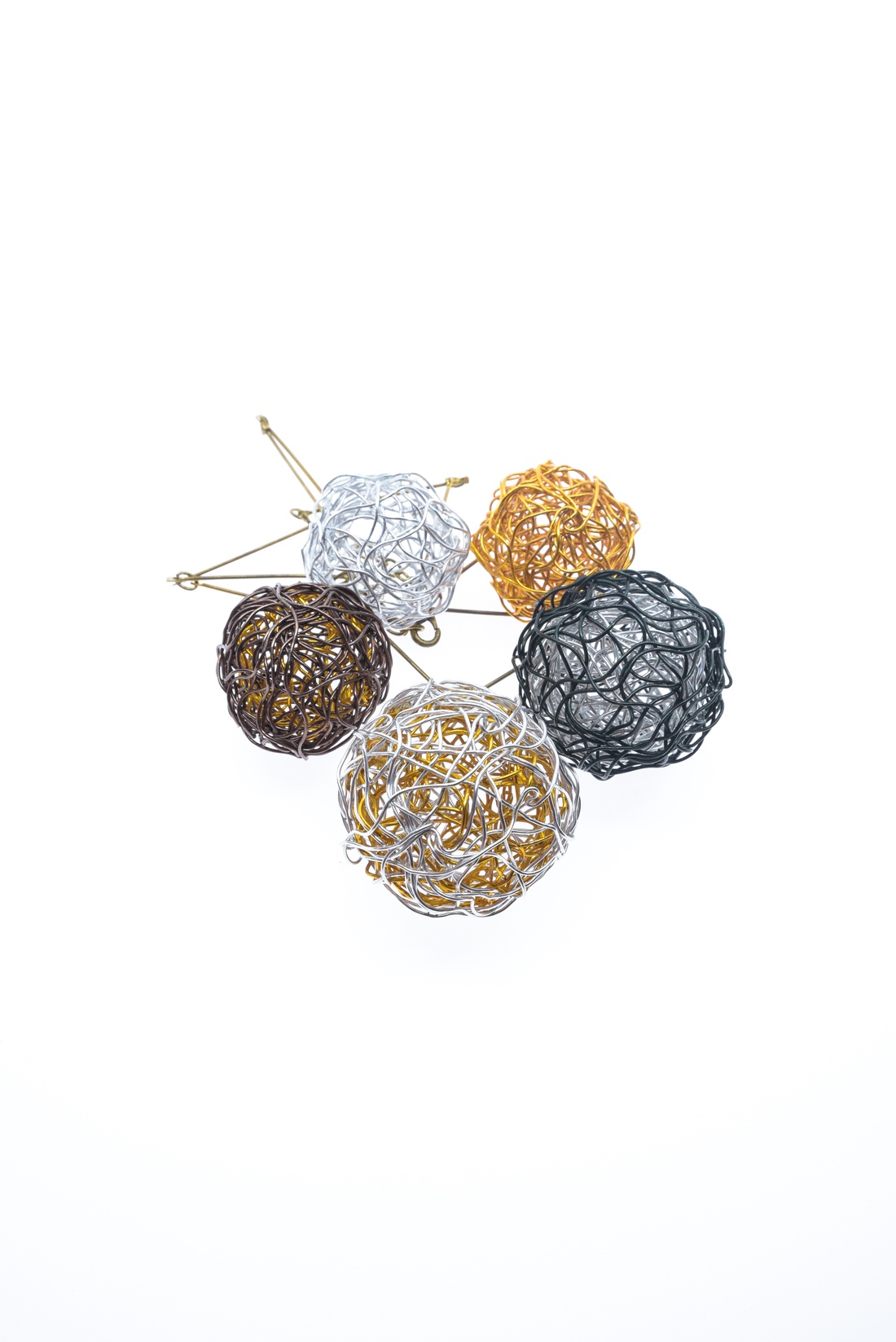 Colier cu sfere - bijuterii - coliere - coliere cu multiple șiruri - Artynos.ro