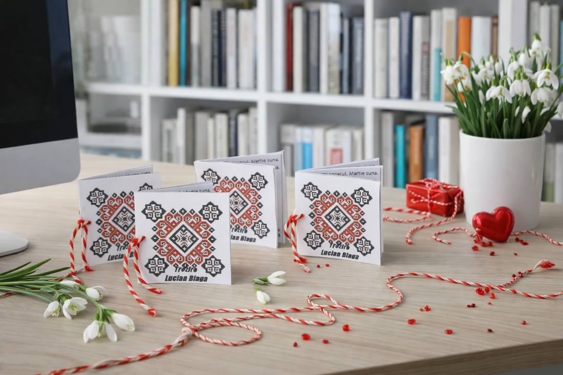 Căr�išor /martisor tip carte - bijuterii - mărțișor - Artynos.ro