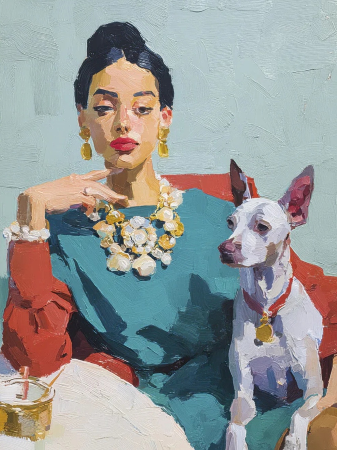 Precious  - arte vizuale și accesorii  - picturi - pictură în ulei - Artynos.ro