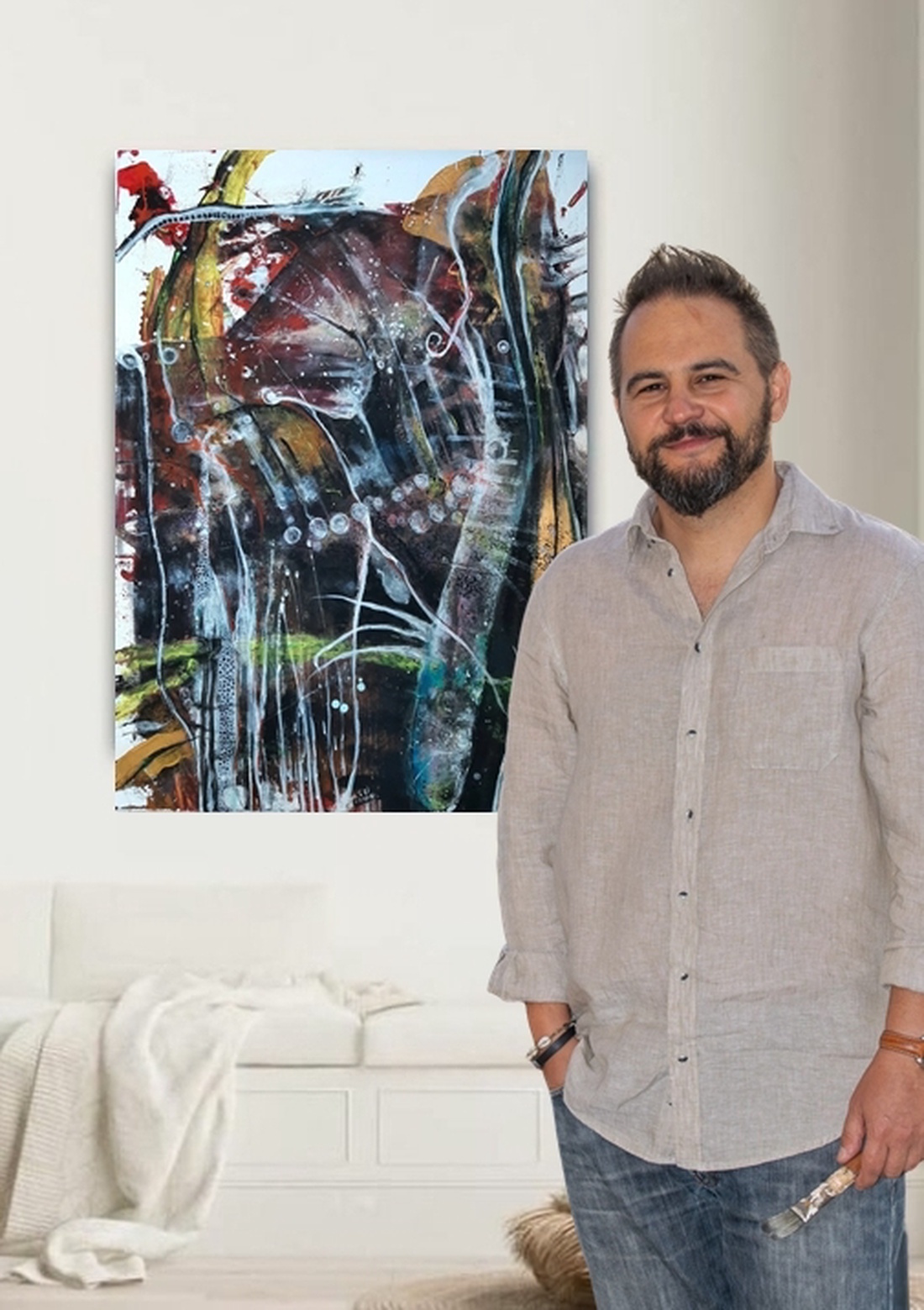 A káosz harmatcseppjei-akril festmény vásznon - arte vizuale și accesorii - picturi - pictură acrilică - Artynos.ro A káosz harmatcseppjei-akril festmény vásznon - arte vizuale și accesorii - picturi - pictură acrilică - Artynos.ro