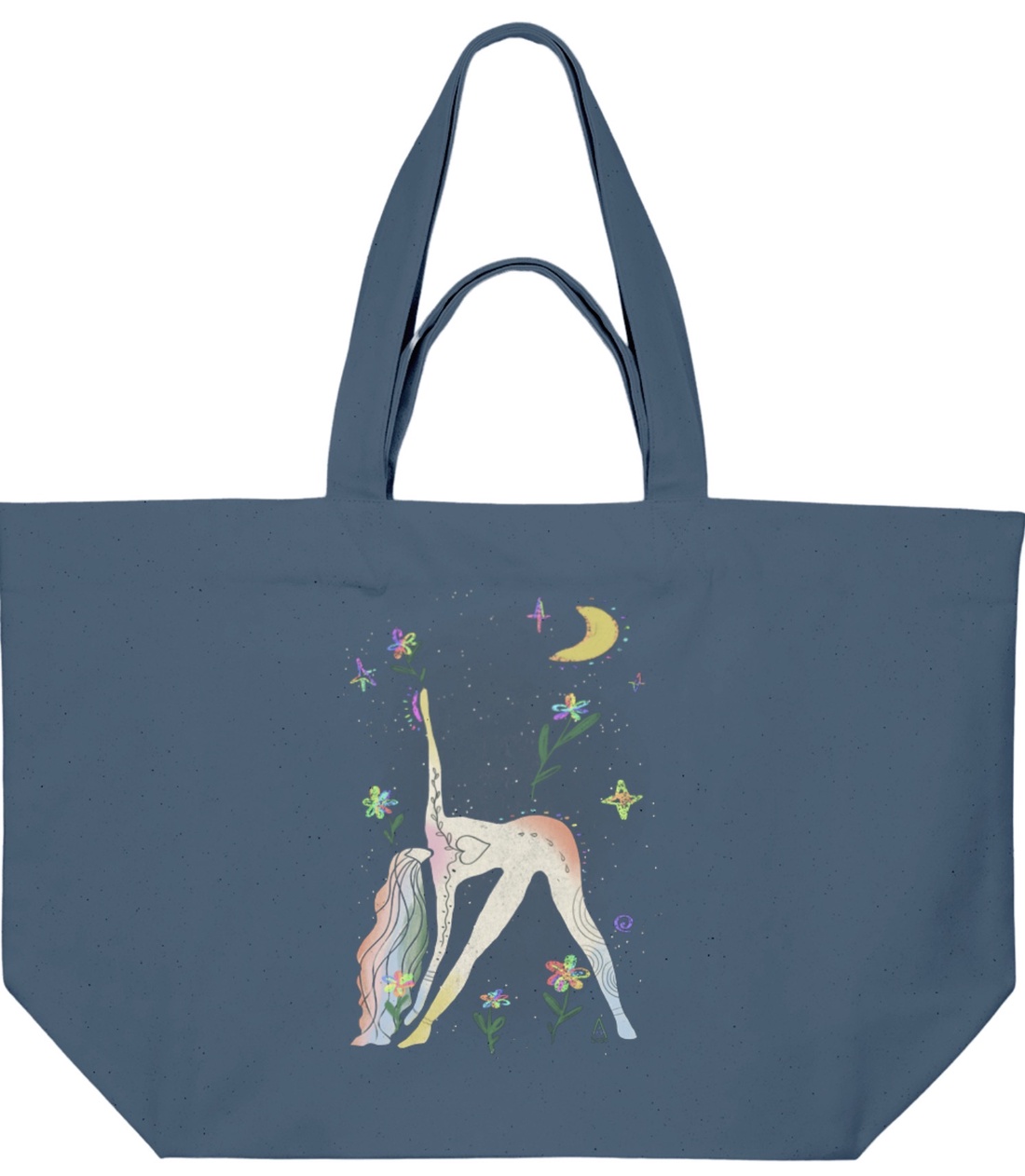 Midnight Yoga - Shopping Bag - genți și portofele - genți de mână și umăr - geantă mare - Artynos.ro