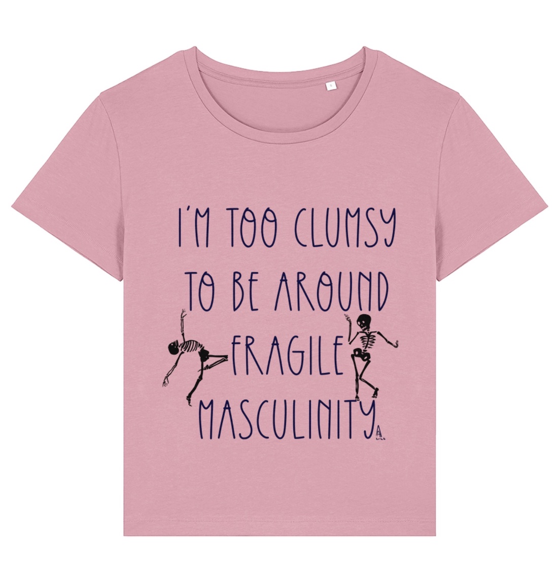 Clumsy Fragile T-shirt W - îmbrăcăminte și modă - haine damă - tricou și top de damă - Artynos.ro