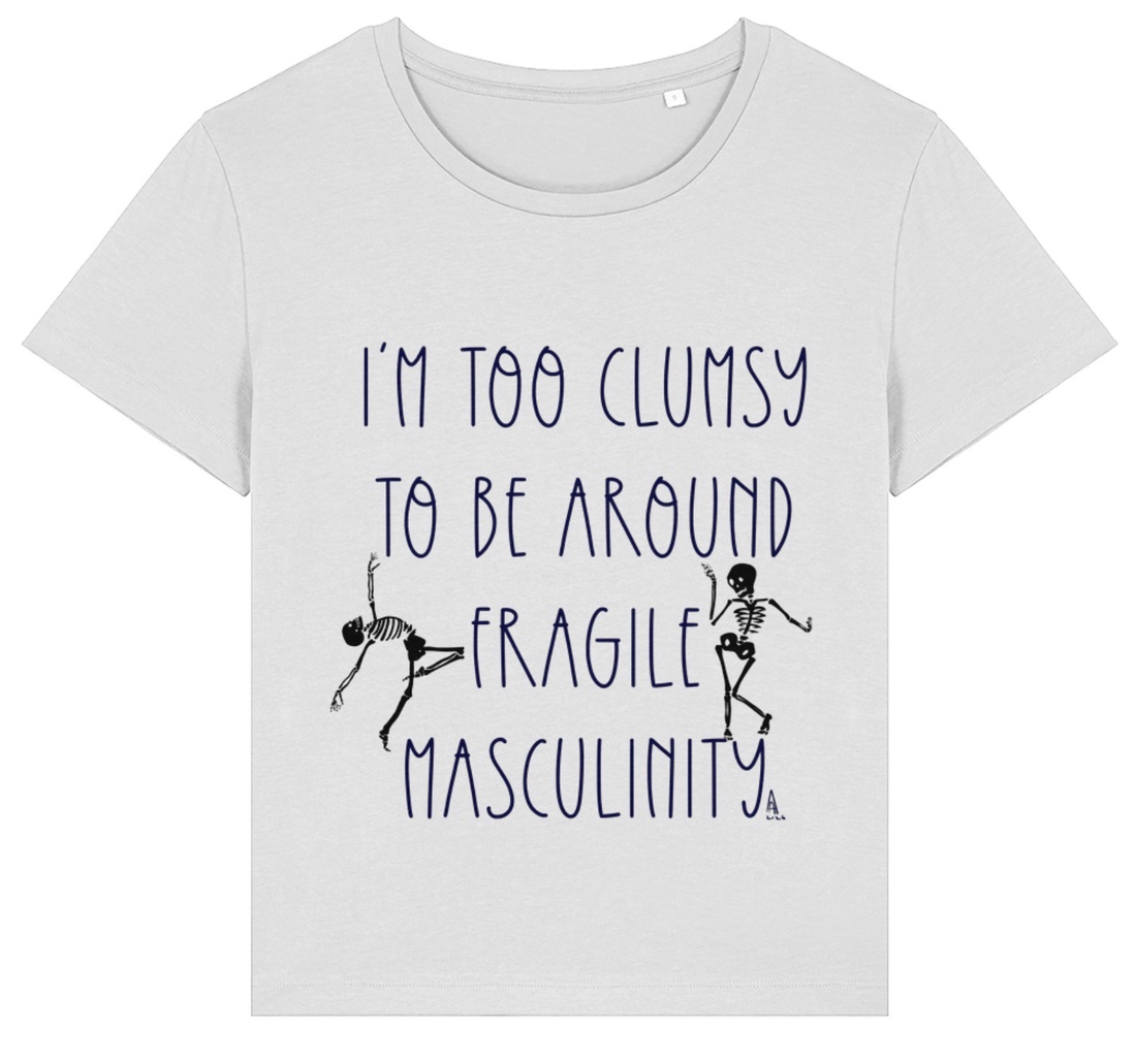 Clumsy Fragile T-shirt W - îmbrăcăminte și modă - haine damă - tricou și top de damă - Artynos.ro