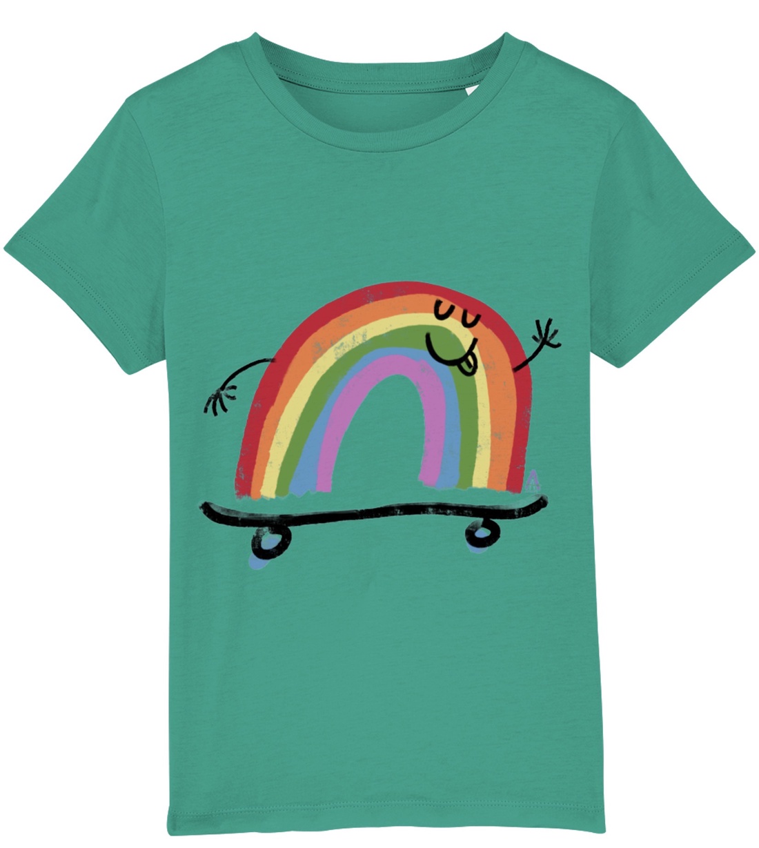 Rainbow Deck Tricou Copii - îmbrăcăminte și modă - haine bebeluși și copii - tricouri copii - Artynos.ro