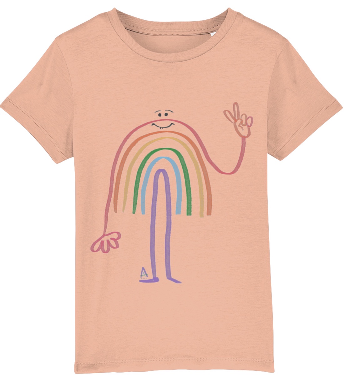 Rainbow Toddy Tricou Copii - îmbrăcăminte și modă - haine bebeluși și copii - tricouri copii - Artynos.ro