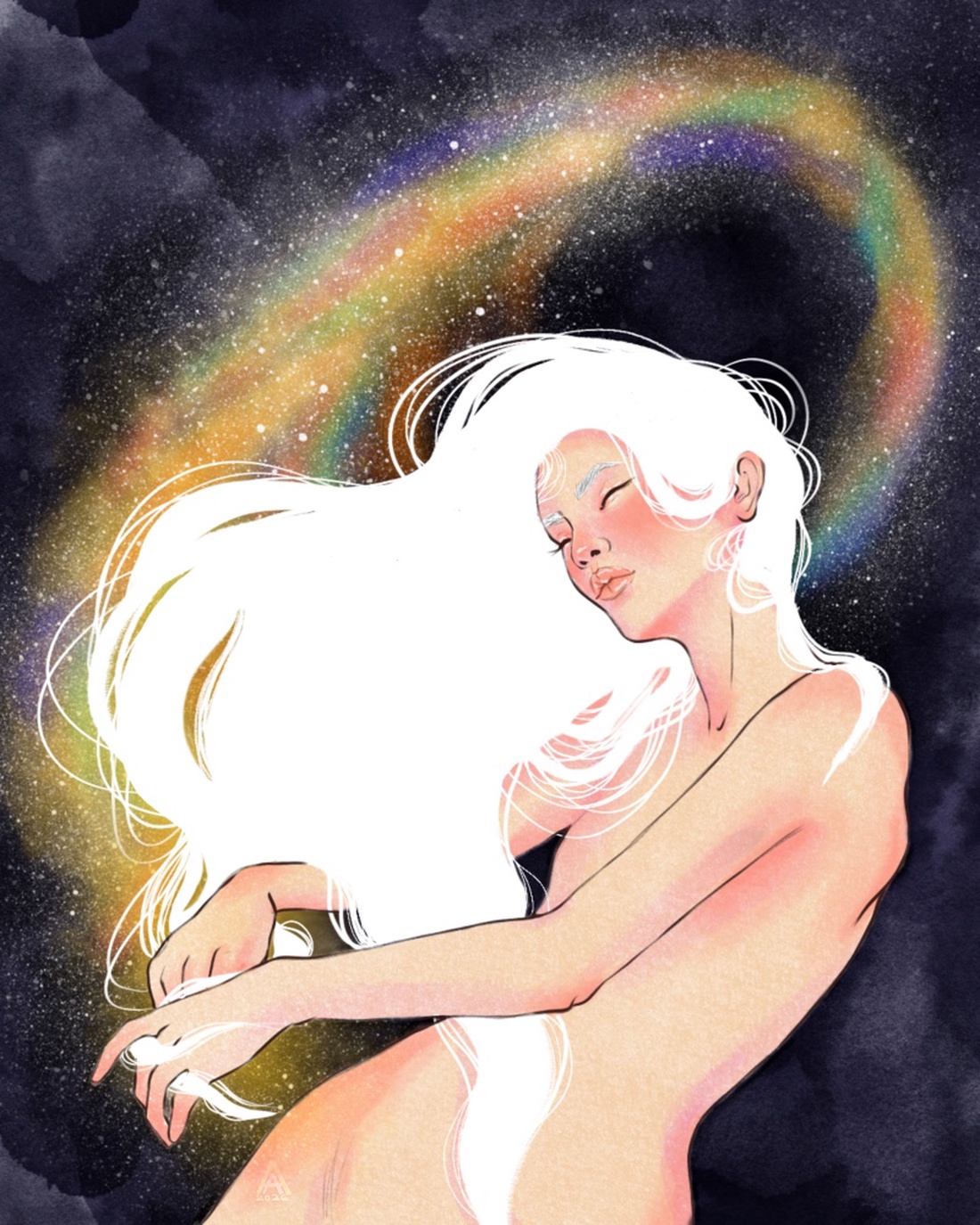 Andromeda Dance - Fine art print - arte vizuale și accesorii  - grafică, ilustrație - grafică digitală - Artynos.ro