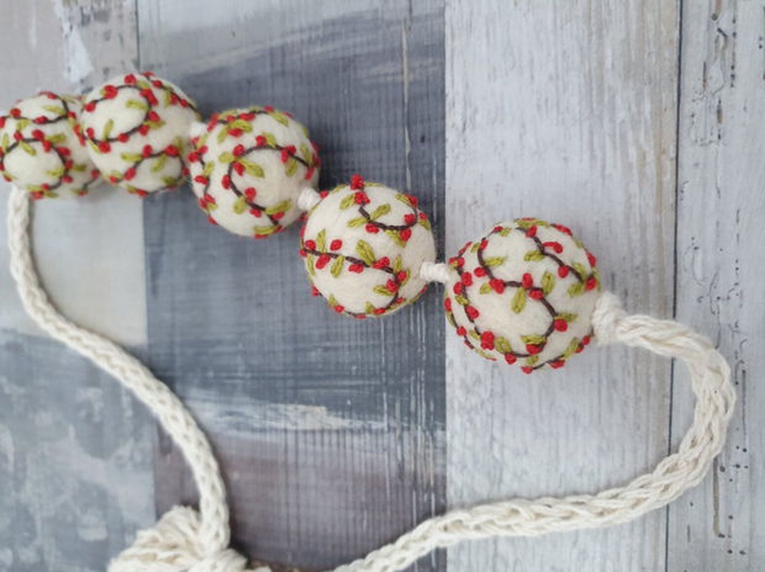 Colier  - bijuterii - coliere - coliere brodate - Artynos.ro