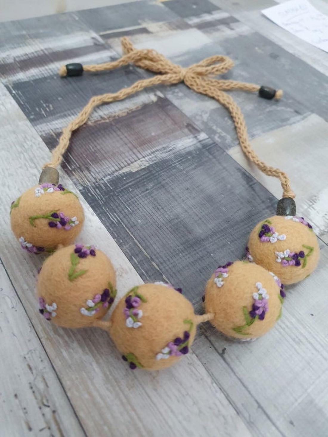 Colier  - bijuterii - coliere - coliere brodate - Artynos.ro