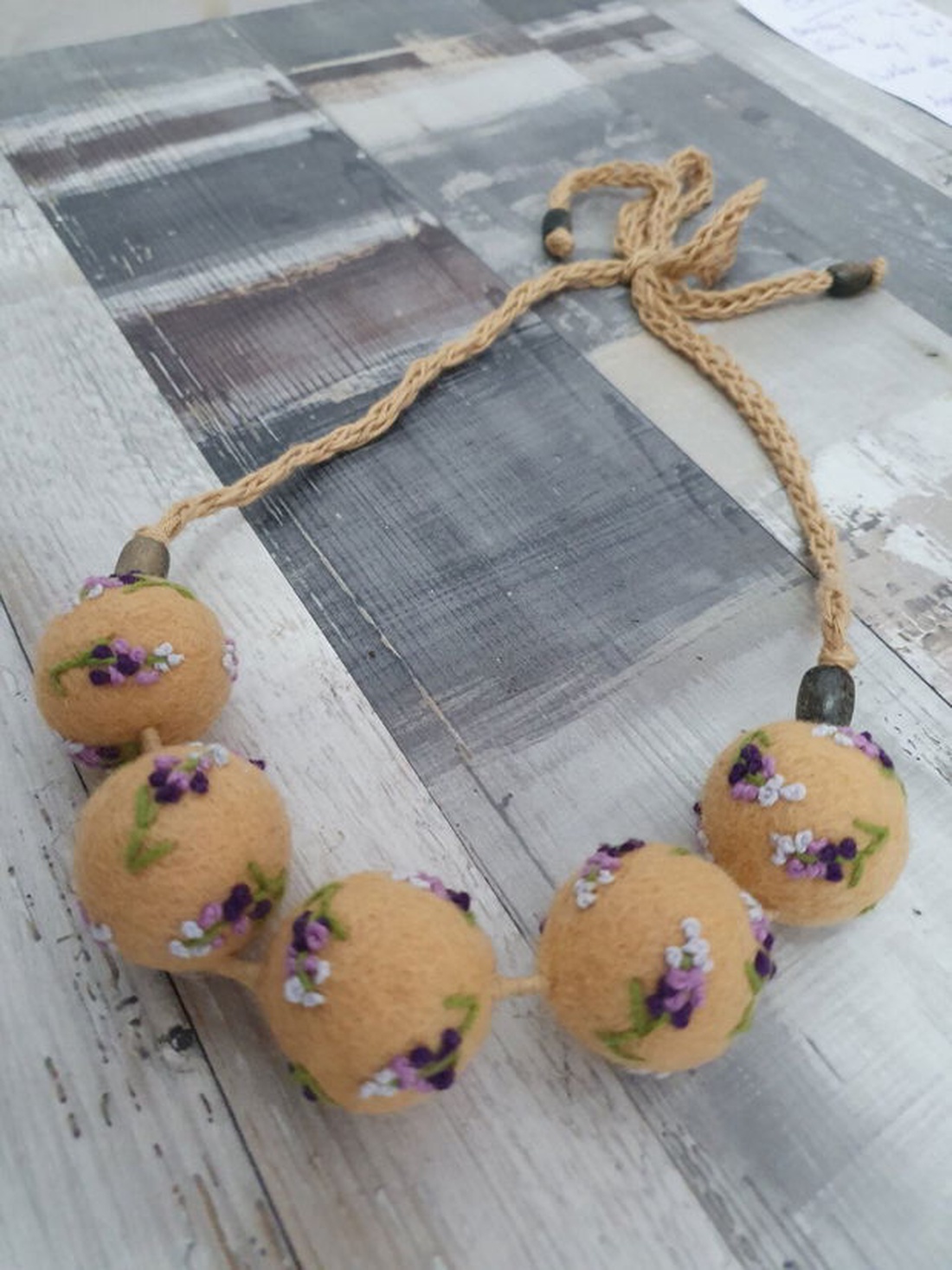 Colier  - bijuterii - coliere - coliere brodate - Artynos.ro