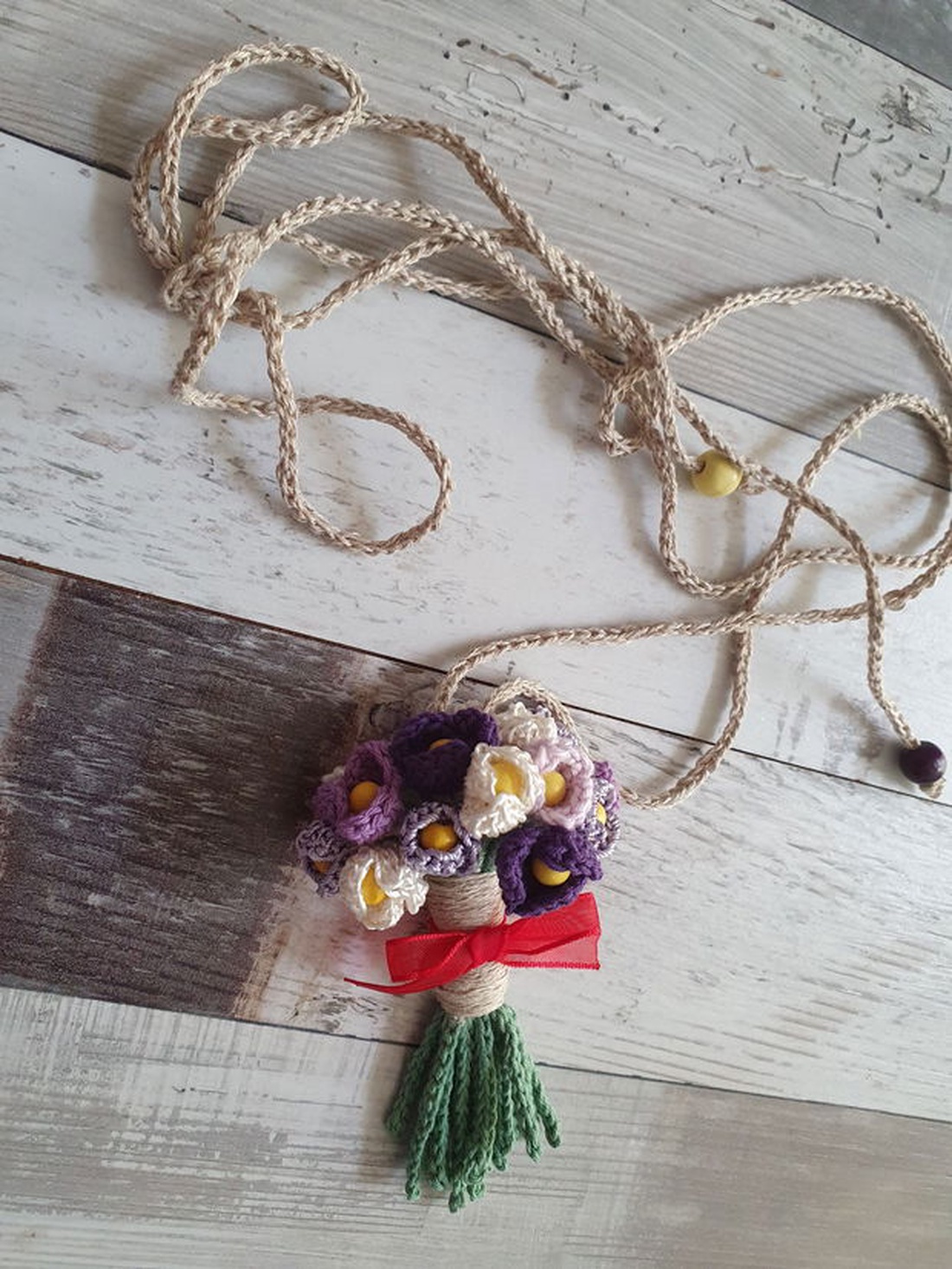 Colier buchetel  - bijuterii - coliere - coliere cu pandative - Artynos.ro