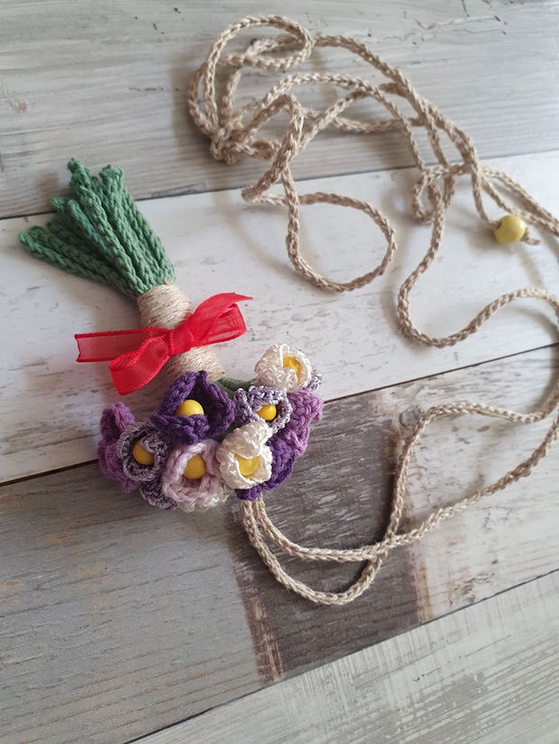 Colier buchetel  - bijuterii - coliere - coliere cu pandative - Artynos.ro