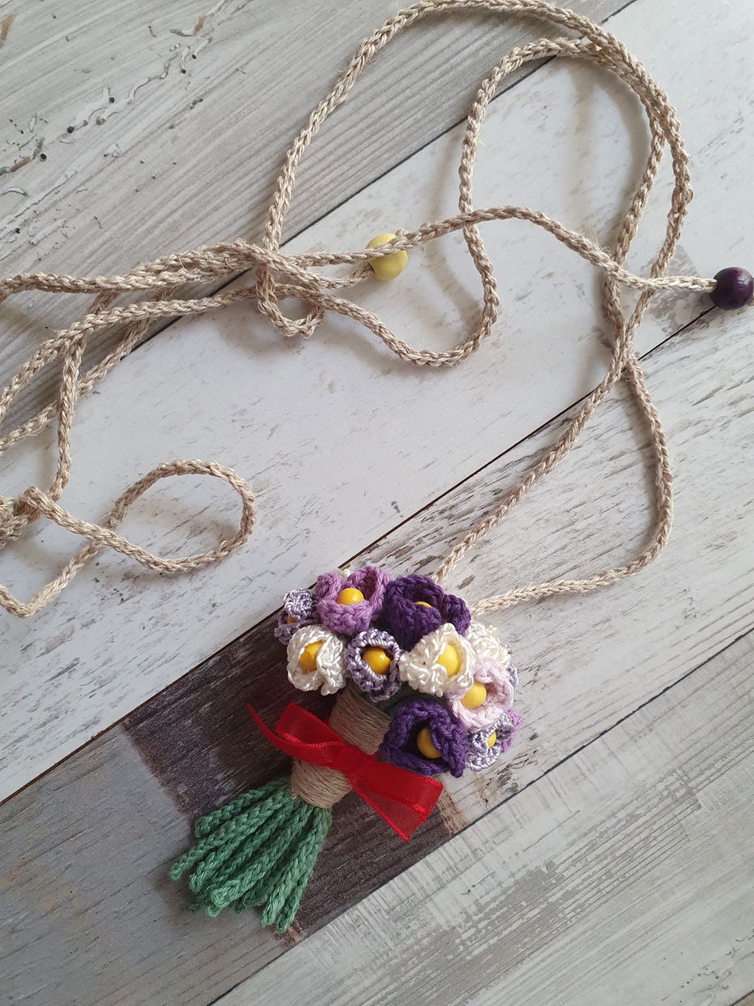 Colier buchetel  - bijuterii - coliere - coliere cu pandative - Artynos.ro