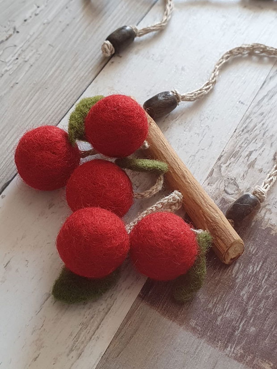 Colier cirese  - bijuterii - coliere - coliere cu pandative - Artynos.ro