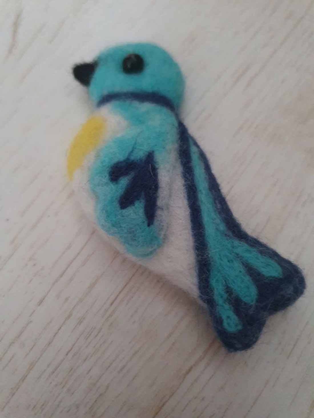 Brosa pasare - bijuterii - broșe - Artynos.ro