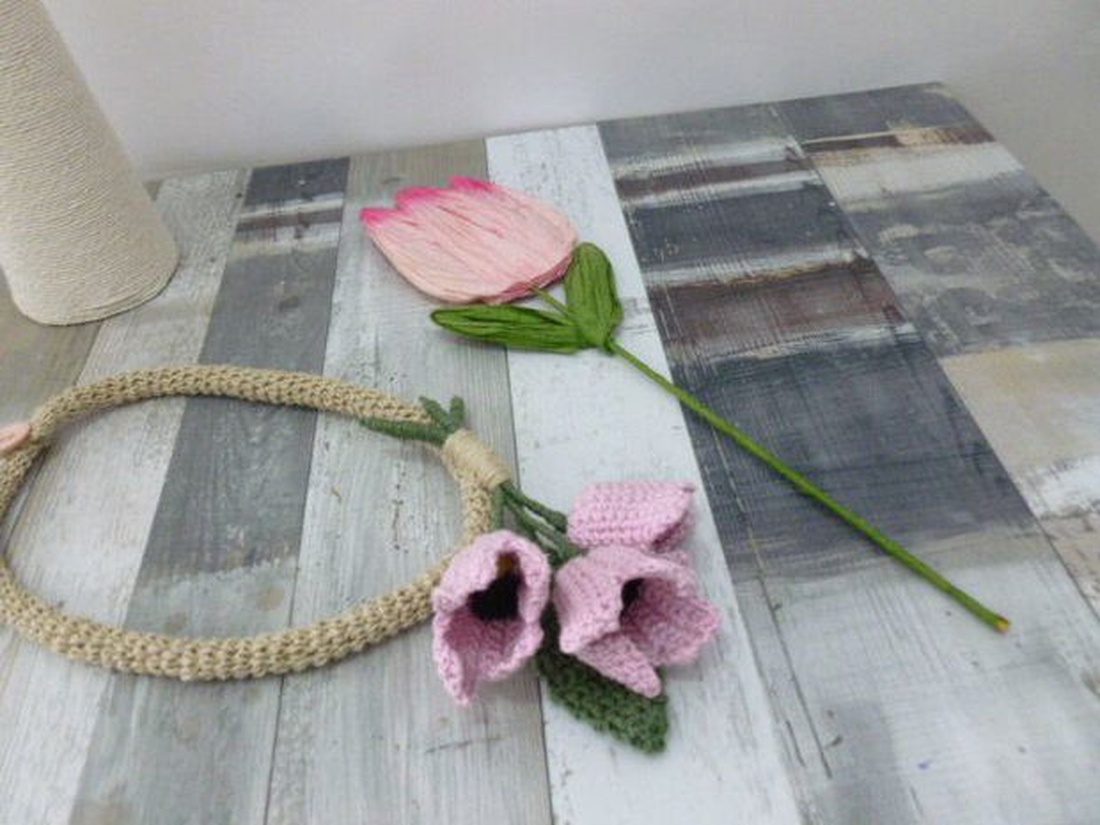 Colier lalele - bijuterii - coliere - pandative - Artynos.ro