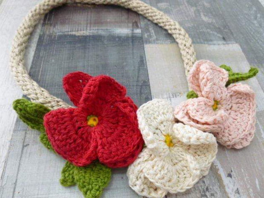 Colier Panselute  - bijuterii - coliere - pandative - Artynos.ro