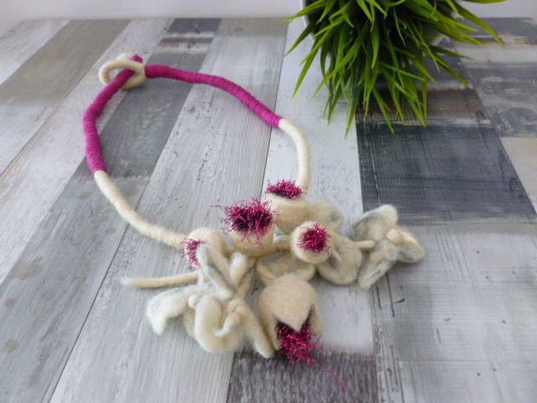 Colier trifoi  - bijuterii - coliere - pandative - Artynos.ro