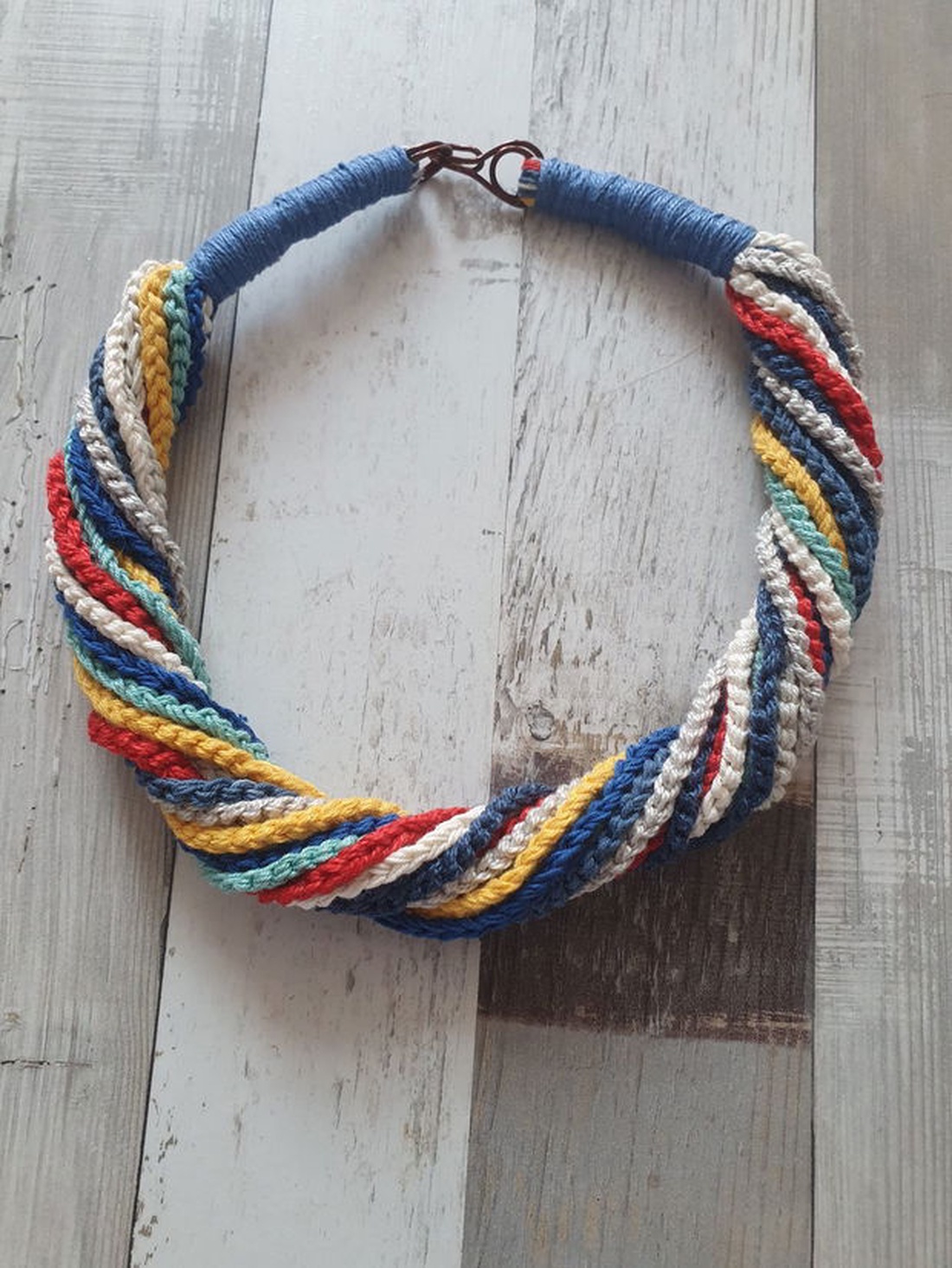 Colier multicolor  - bijuterii - coliere - coliere cu multiple șiruri - Artynos.ro