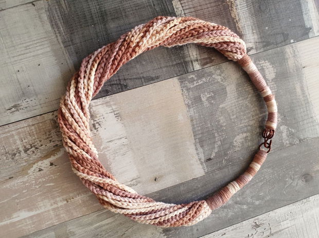 Colier multicolor  - bijuterii - coliere - coliere cu multiple șiruri - Artynos.ro