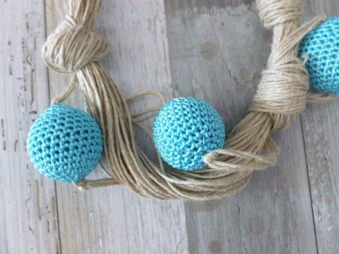 Colier  Bubbles  - bijuterii - coliere - coliere brodate - Artynos.ro