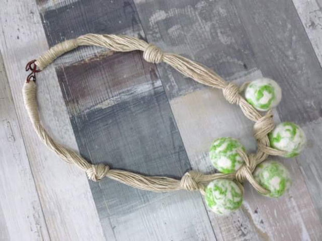 Colier  Sphere  - bijuterii - coliere - coliere din mărgele - Artynos.ro