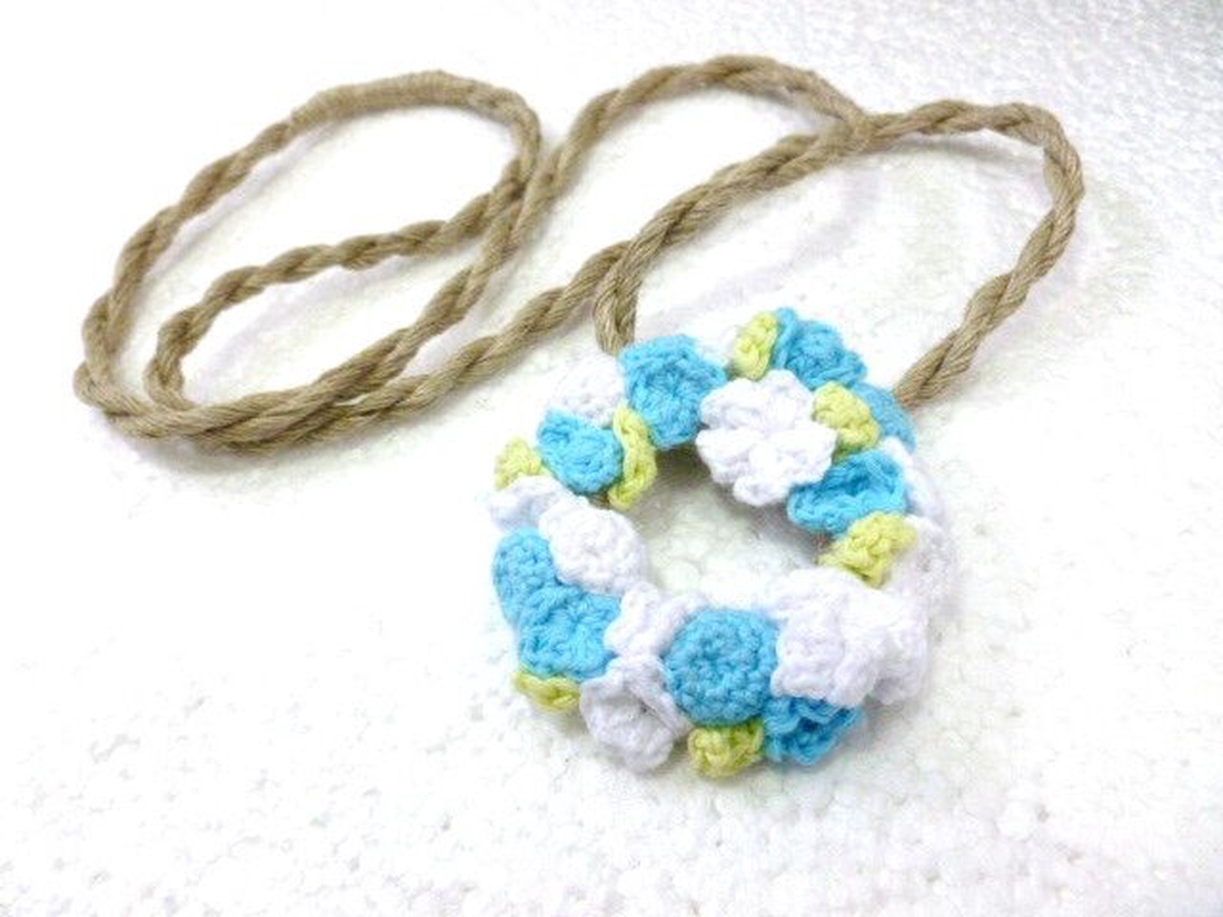 Colier  hora flori - bijuterii - coliere - pandative - Artynos.ro