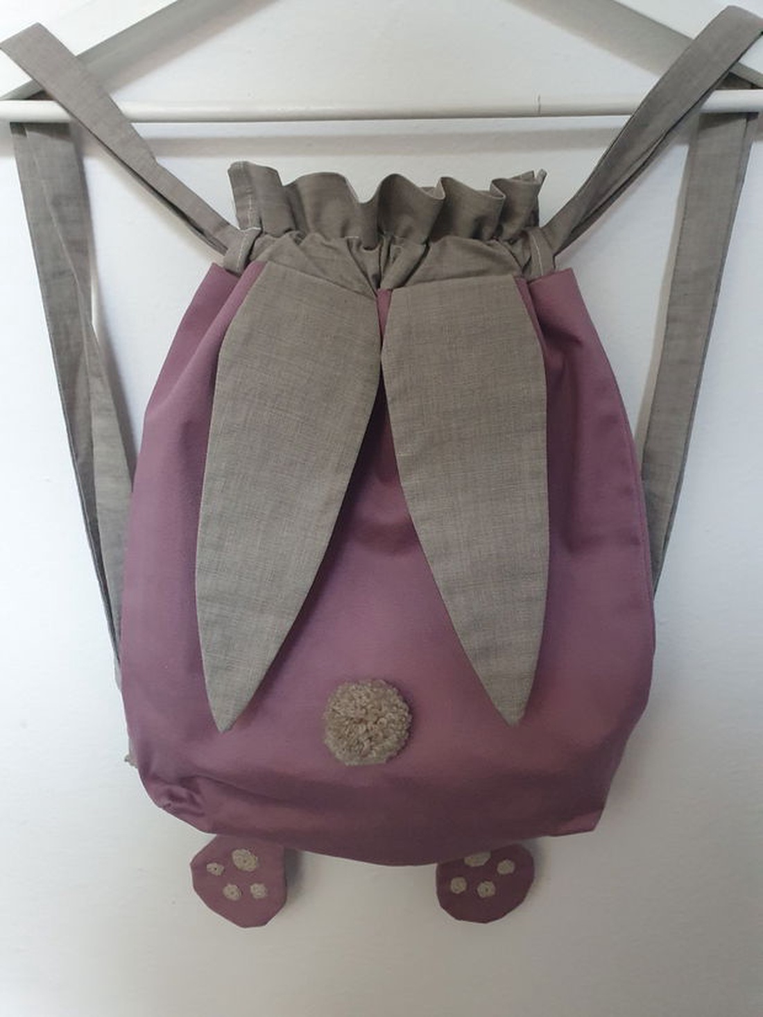 Rucsac iepuraș  - genți și portofele - rucsacuri - ghiozdane școală - Artynos.ro